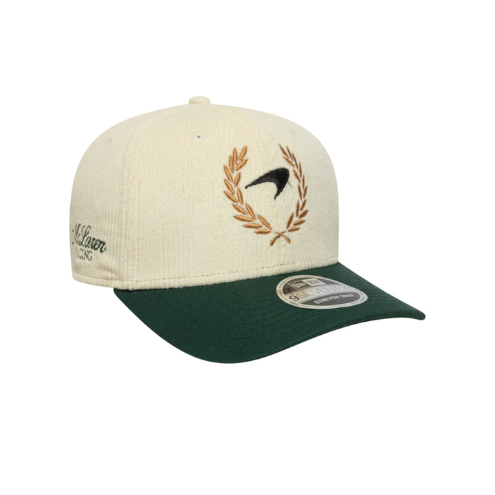 McLaren F1™ Team New Era Adult New Era 9SEVENTY Cord Cap - Cream/Green