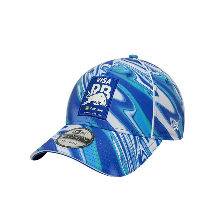 Visa Cash App RB F1™ Team  AOP New Era 9FORTY Team Cap - Blue & White