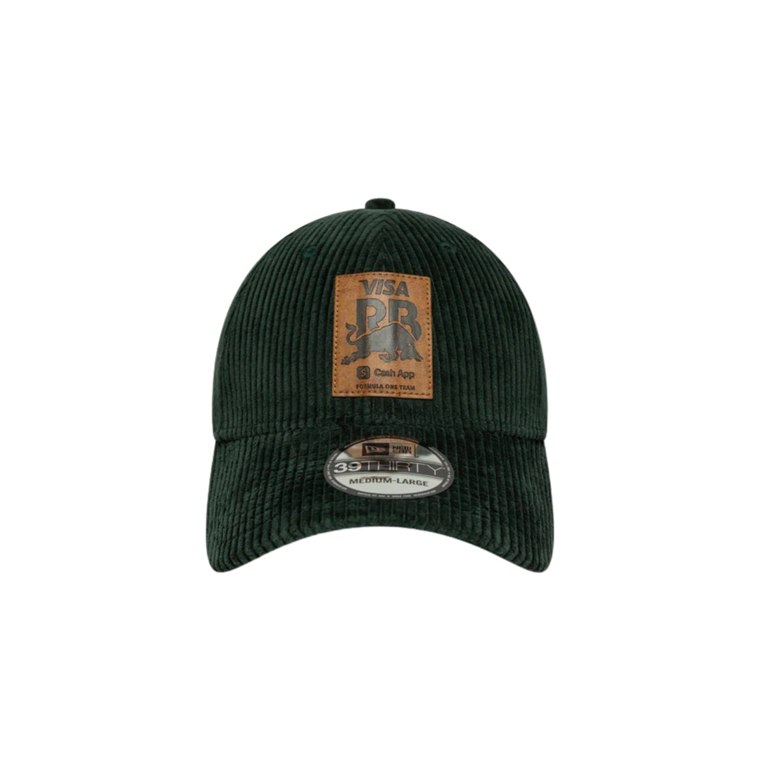Visa Cash App RB F1™ Team 39THIRTY Corduroy Fitted Hat – Green (M/L)