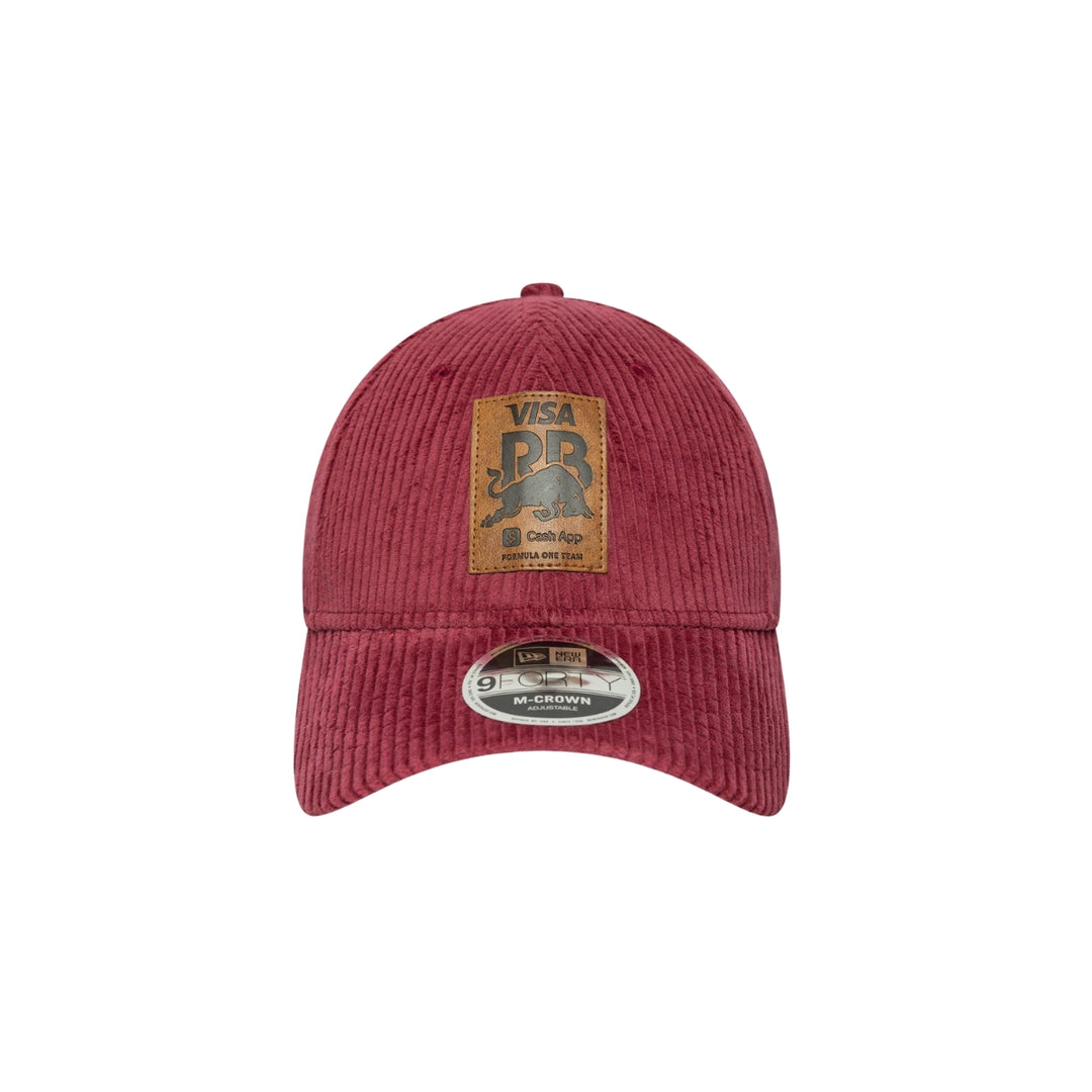 2025 Visa Cash App RB F1™ Team New Era 9FORTY Corduroy Hat – Wine
