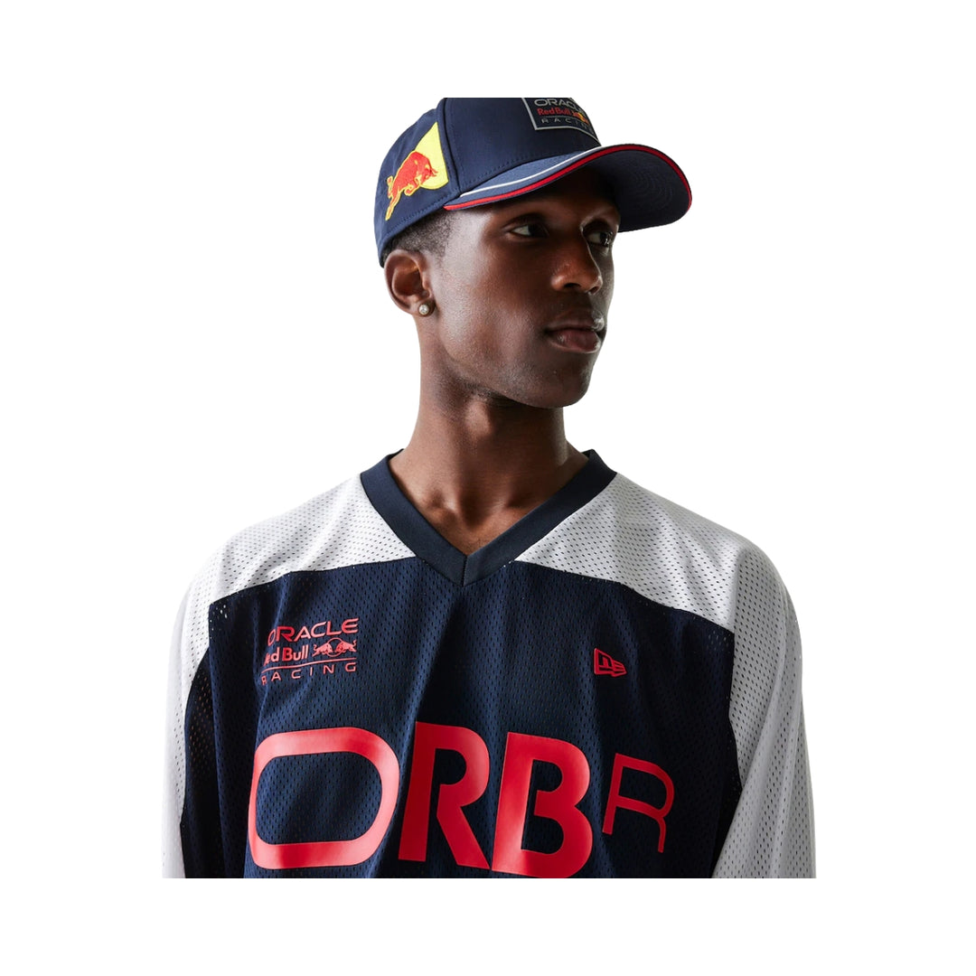 New Era Red Bull Racing F1™ Hockey Men's  Jersey - Navy/White