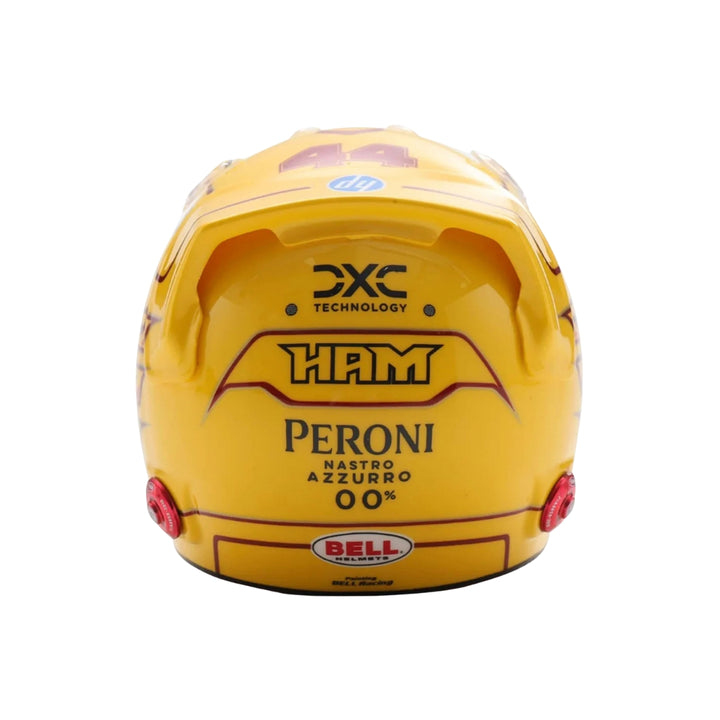 2025 Scuderia Ferrari F1™ #44 Lewis Hamilton 1:5 Mini Helmet - Yellow