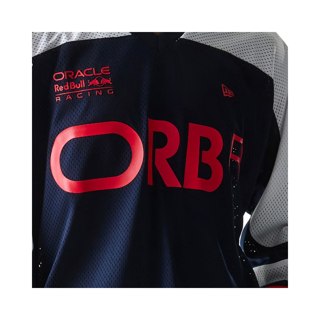 New Era Red Bull Racing F1™ Hockey Men's  Jersey - Navy/White