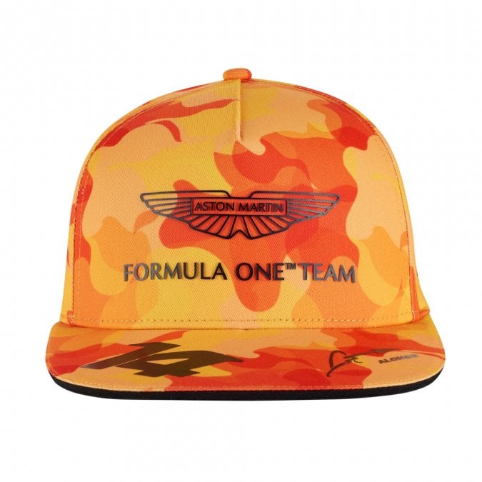 2023 Fernando Alonso Aston Martin F1™ Spanish Grand Prix Cap - Men - Orange