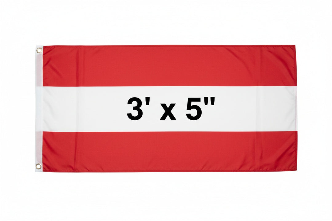 3' x 5' National Country Flag – Multicolor Outdoor Polyester Banner for F1™ Fans & International Soccer Country Supporters 2026