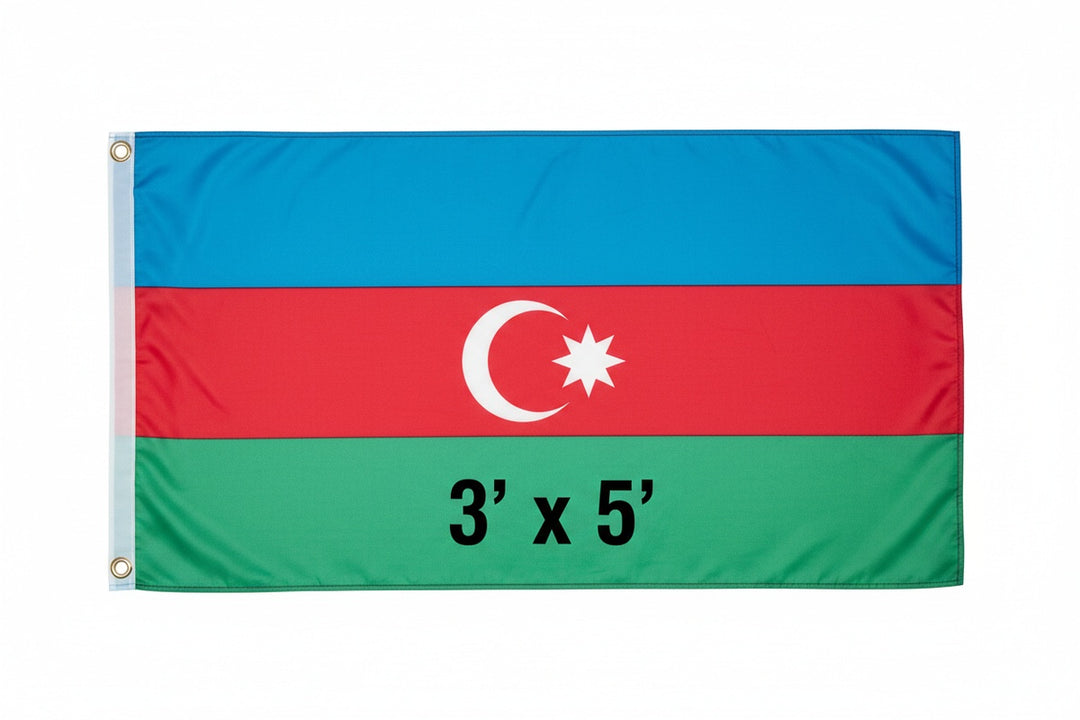 3' x 5' National Country Flag – Multicolor Outdoor Polyester Banner for F1™ Fans & International Soccer Country Supporters 2026