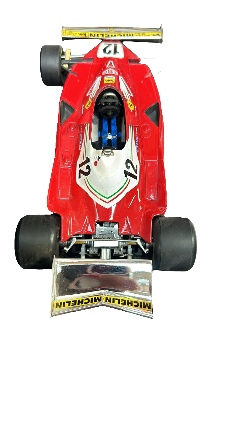 RUEDA TRASERA DAÑADA Gilles Villeneuve Ferrari 312 T2 #12 GP Replicas Formula 1 1978 Modelo de Coche en Miniatura Escala 1:18 - Accesorios - Diecast