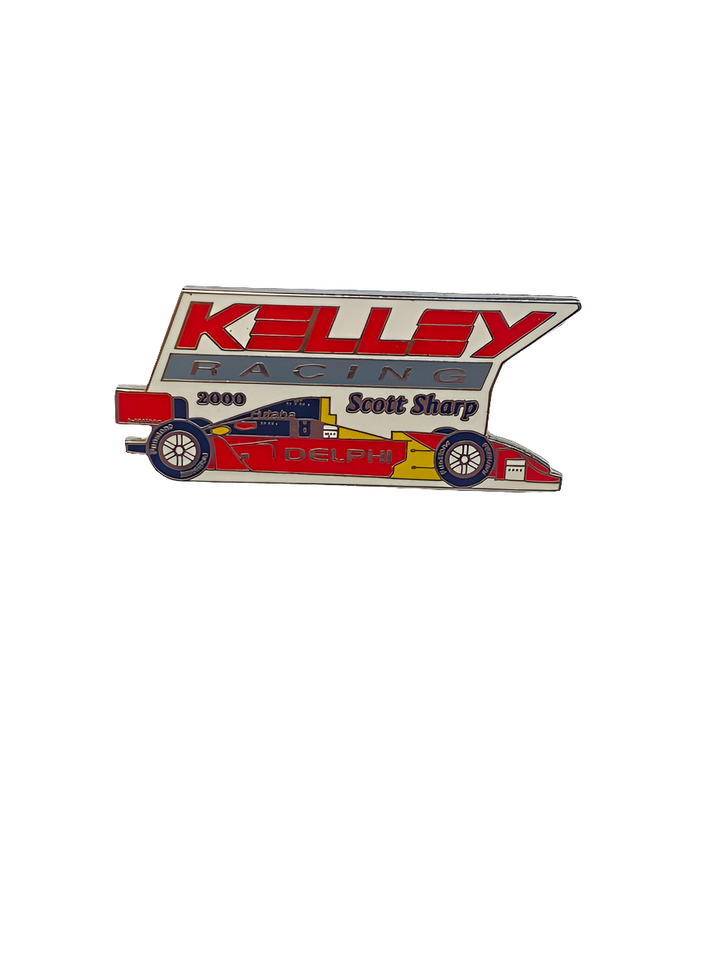 Scott Sharp Kelley Racing Indy Car 2000 EGF Label Pin - Accessories - Multicolor