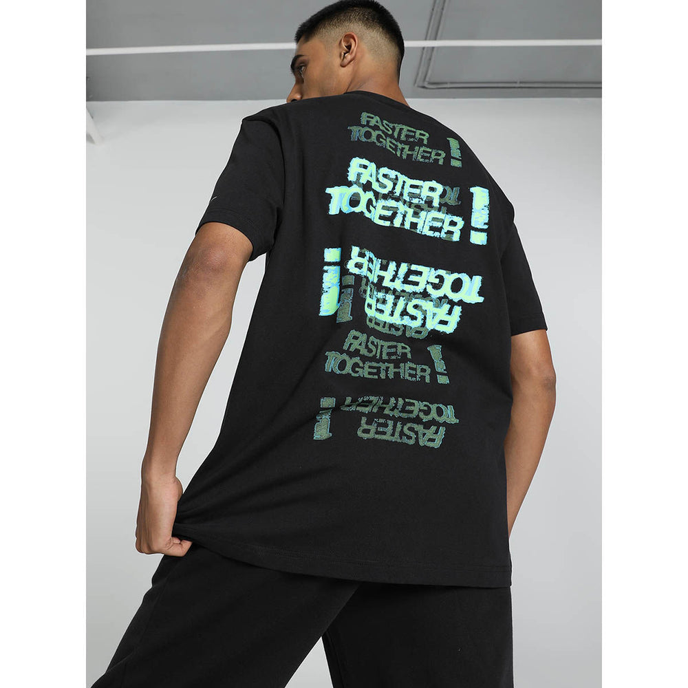 2024 Mercedes-AMG Petronas F1® Neon Energy Adult Tee Men - Black