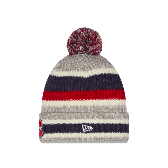 Gorro de invierno con pompón para jóvenes Montreal Canadiens NHL New Era – Gris multicolor