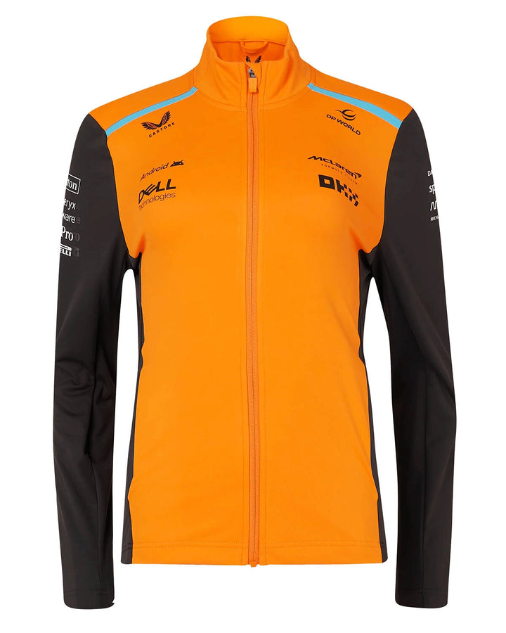 2024 McLaren F1™ Women's Softshell Jacket - Papaya Orange