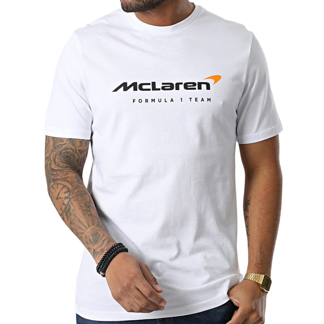 McLaren Tee Shirt Team Core White