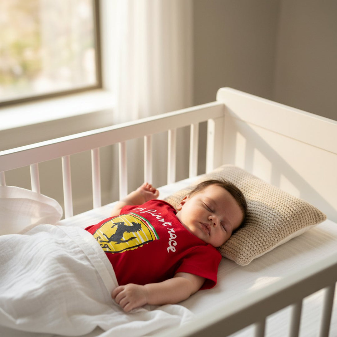 Scuderia Ferrari F1™ Team 'My First Race' Infant Baby T-Shirt - Red