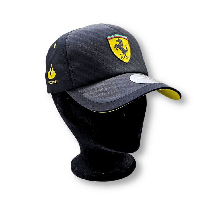 2024 Scuderia Ferrari F1 Team Charles Leclerc Personally Signed Monza GP Cap - Black