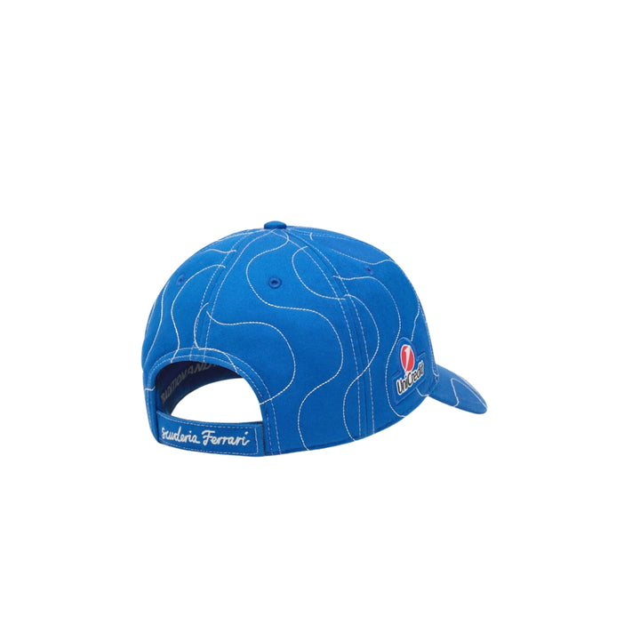 2025 Scuderia Ferrari HP F1™ Monza Limited Edition Baseball Cap - Blu Scozia
