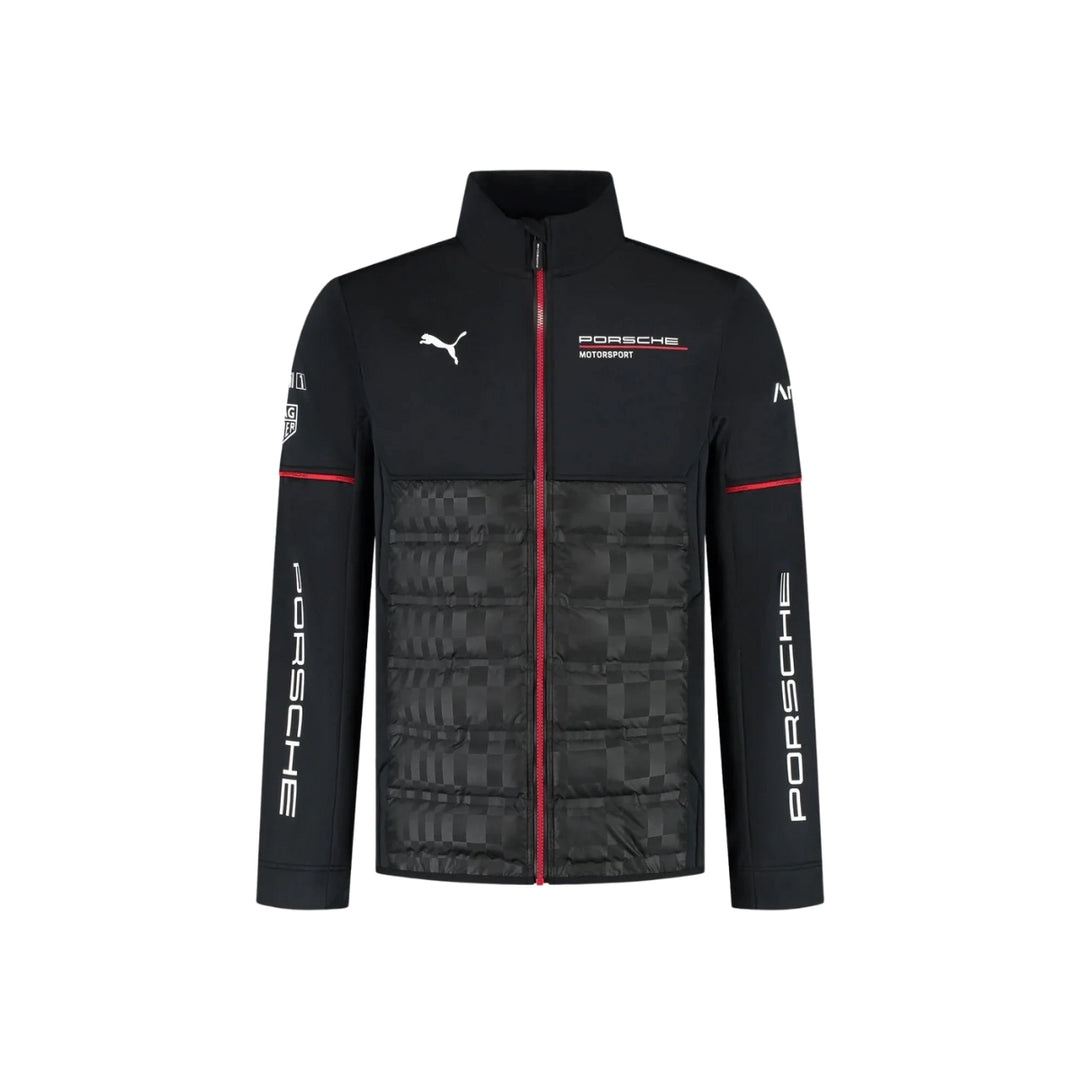 2025 Porsche Motorsport Team Hybrid Jacket - Black