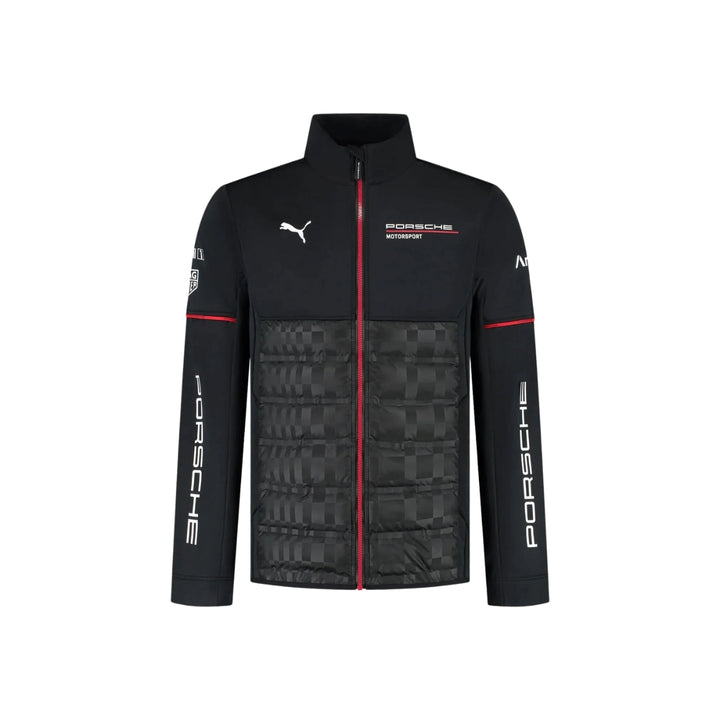 2025 Porsche Motorsport Team Hybrid Jacket - Black