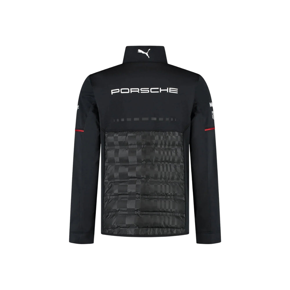 2025 Porsche Motorsport Team Hybrid Jacket - Black
