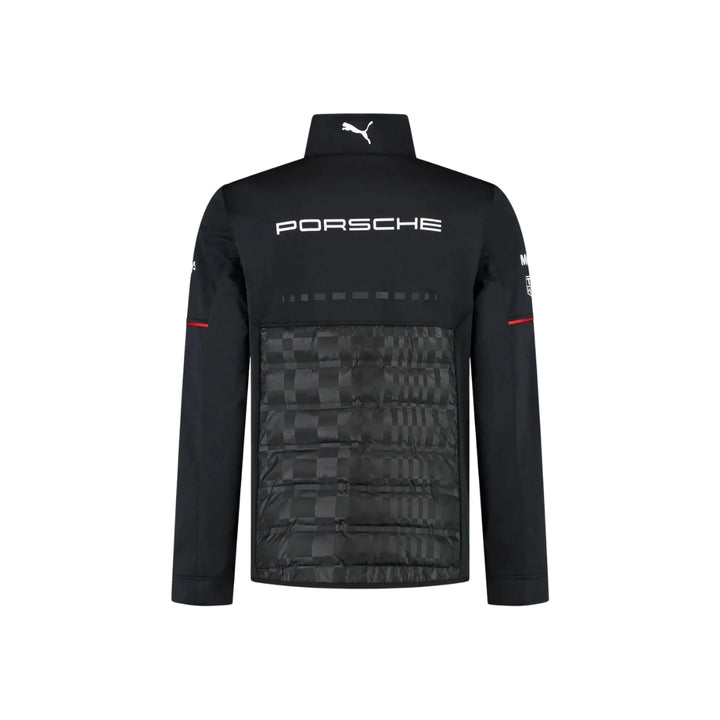 2025 Porsche Motorsport Team Hybrid Jacket - Black
