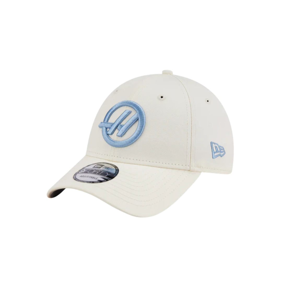 2025 Haas F1™ Team Seasonal Men's 9Forty Baseball Cap - Beige/Blue