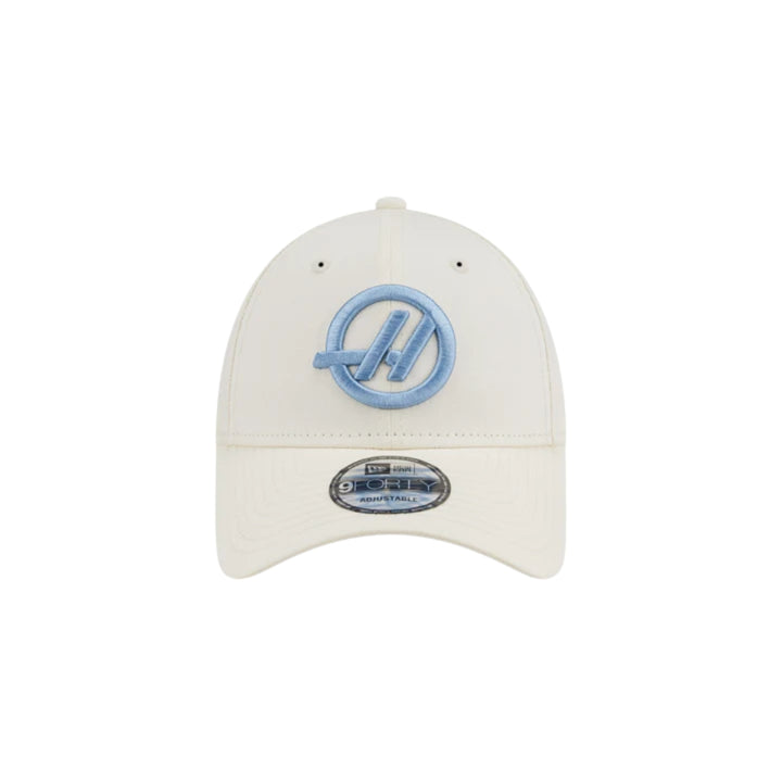 2025 Haas F1™ Team Seasonal Men's 9Forty Baseball Cap - Beige/Blue