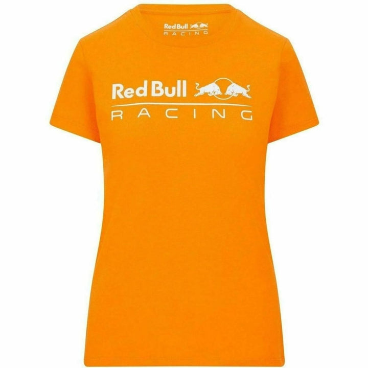 Red Bull Racing F1™ Team Women's Large Logo T-Shirt - Navy/White/Orange