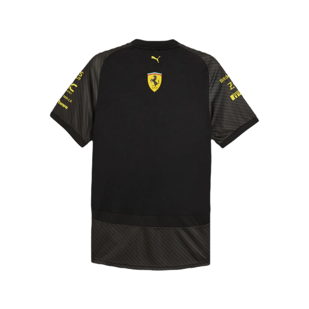 2024 Scuderia Ferrari Monza GP Special Edition Men's Leclerc T-shirt - Black