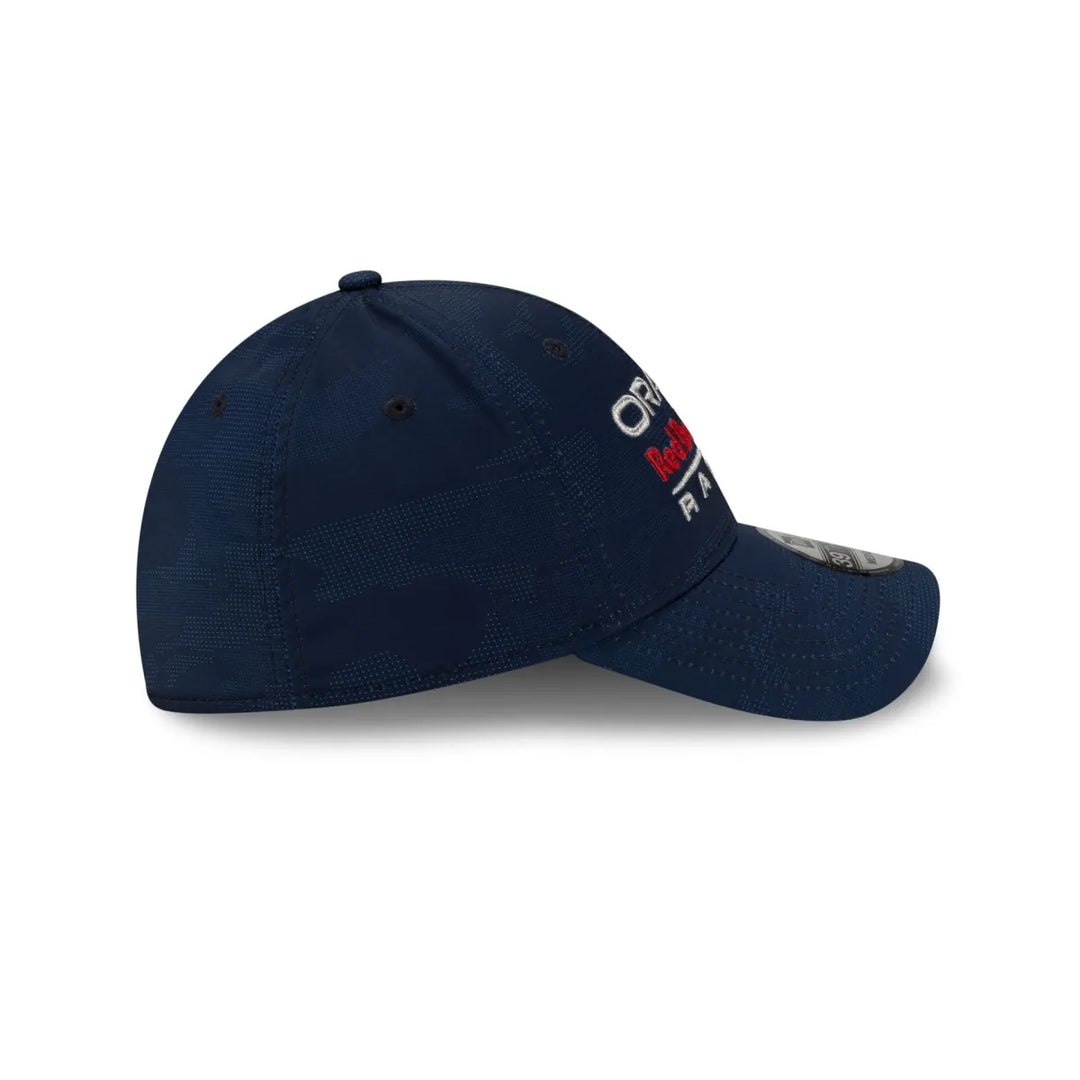 2025 Red Bull Racing F1™ Team 39Thirty Tonal Camo Stretch Fit Unisex Adult Baseball Cap - Blue