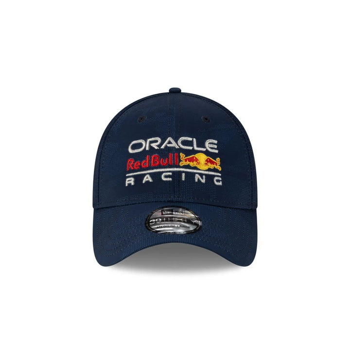 2025 Red Bull Racing F1™ Team 39Thirty Tonal Camo Stretch Fit Adult Cap - Blue