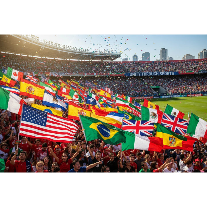 3' x 5' National Country Flag – Multicolor Outdoor Polyester Banner for F1™ Fans & International Soccer Country Supporters 2026