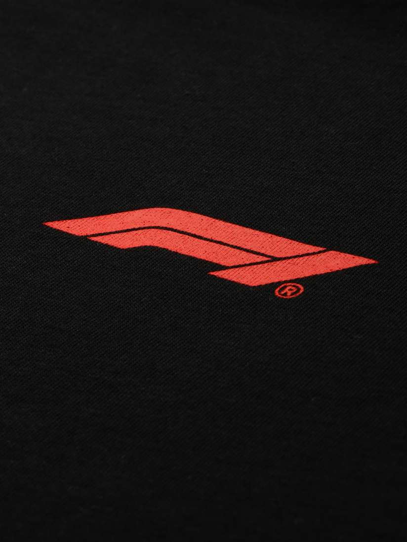 PUMA X FORMULA 1® Collection Small Logo Tee Unisex T-Shirt - Black / White