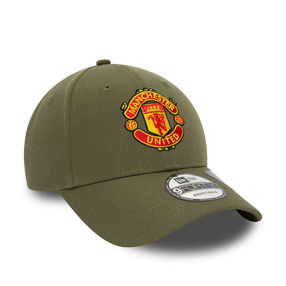 New Era 9FortyManchester United FC Cap Military Green