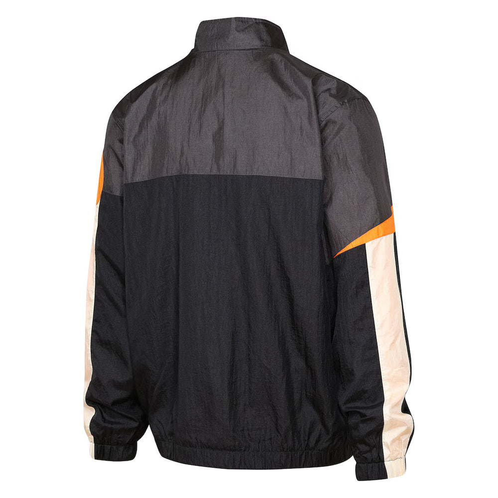 McLaren World Circuit Windbreaker Track  Men's Jacket - Papaya and Grey 