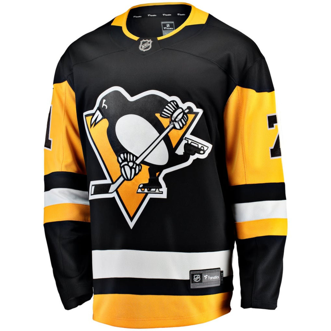 Pittsburgh Penguins Evgeni Malkin Breakaway Hockey Jersey - Men - Black