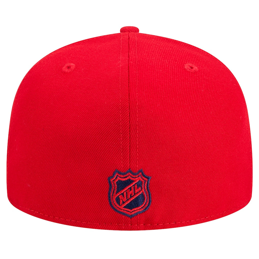 Official Men's Montreal Canadiens New Era Red Core 59FIFTY Fitted Hat