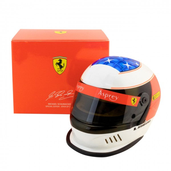 Scuderia Ferrari F1™ Team Michael Schumacher 1996 Spanish GP Helmet – 1:2 Scale Bell Replica