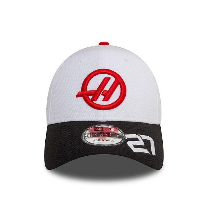 2024 Haas F1™ Team Nico Hulkenberg 9FORTY Snapback Men's Cap - White