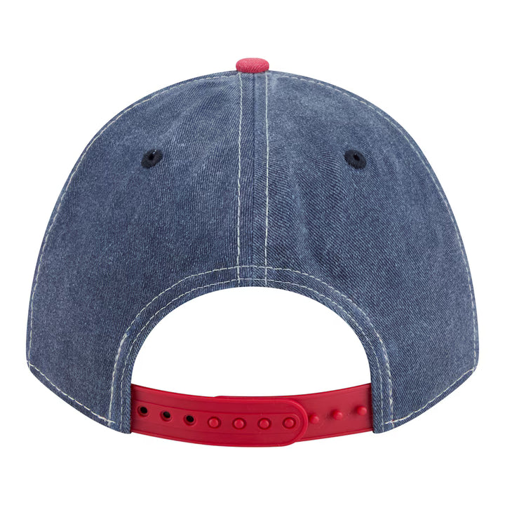 Montreal Canadiens NHL® 9FORTY Felt M Crown Washed Adjustable Cap – Navy/Red