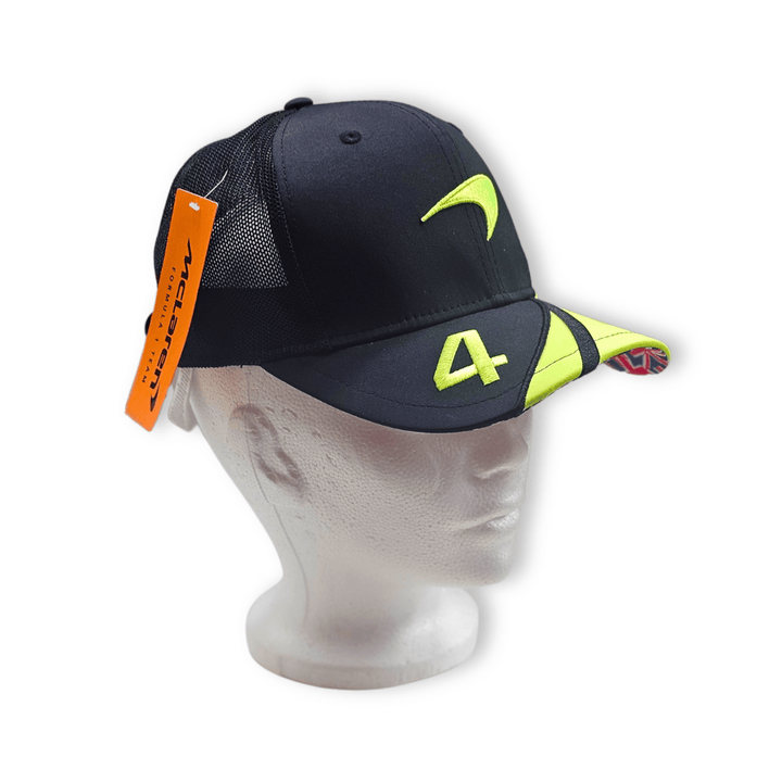 2024 McLaren F1™ Lando Norris Personally Signed Silverstone GP Special Edition Cap - Black