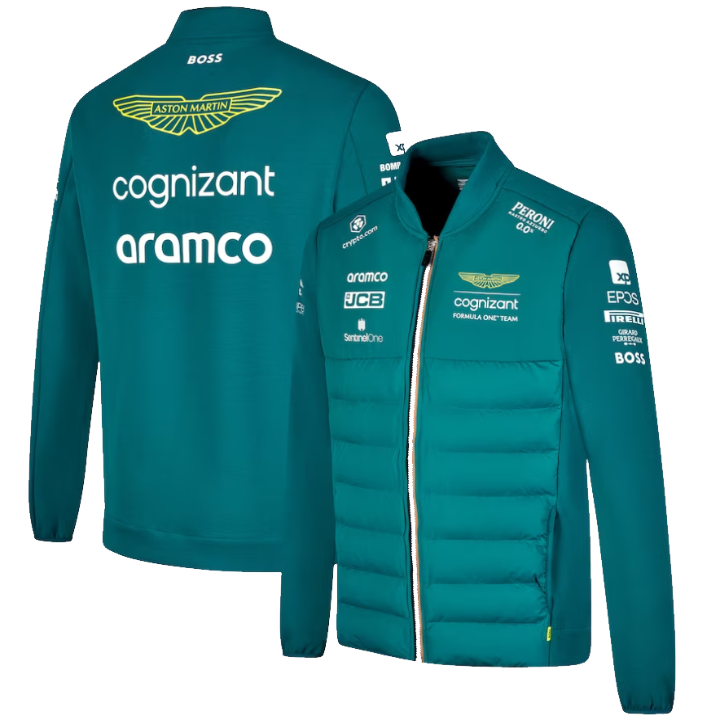 Aston Martin F1™ Team Official Team Hybrid Jacket- Men - Green