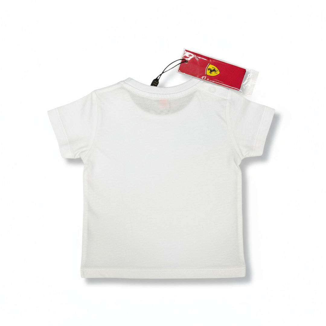 Scuderia Ferrari F1™ Team 'My First Race' Infant Baby T-Shirt - White