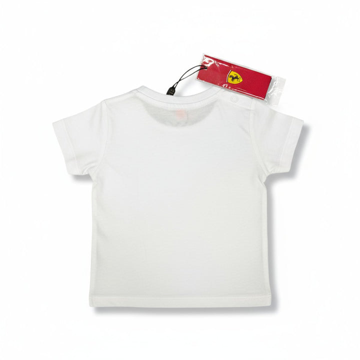 Scuderia Ferrari F1™ Team 'My First Race' Infant Baby T-Shirt - White
