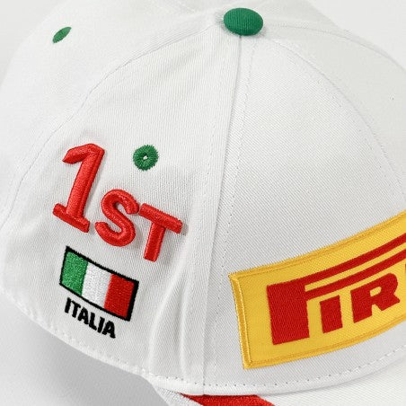 2024 Pirelli F1™ Podium Monza GP™ Special Edition Men's Cap - White