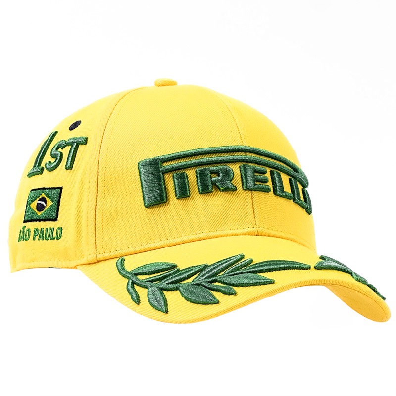 2024 Pirelli Special Edition Brazil GP Men's Baseball Cap - Yellow