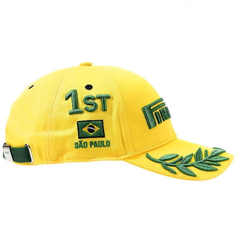 Casquette de baseball du Brésil avec sceau du Brésil en Casquette de baseball du Brésil avec sceau du Brésil en