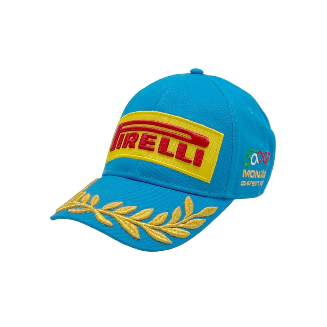 2025 Pirelli Monza Italian GP Special Edition Podium 500 GP Cap - Unisex - Blue 