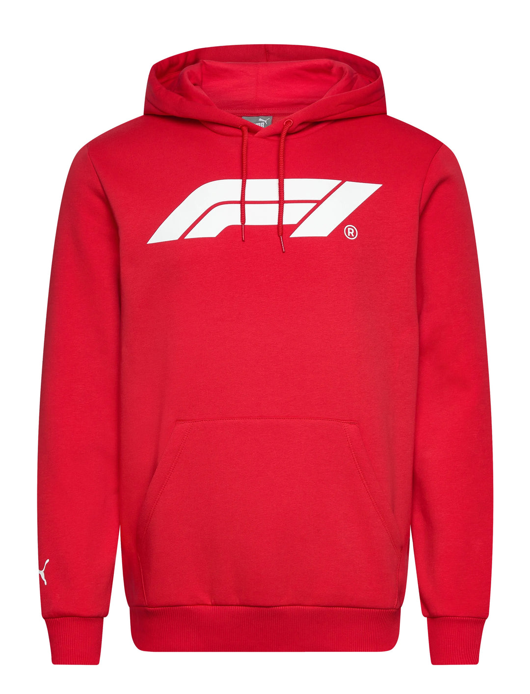 PUMA X FORMULA 1® Collection ESS Logo Unisex Hoodie - Grey / Vivid Blue / Black / Red