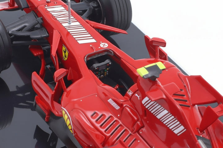 Kimi Räikkönen Ferrari F2007 #6 formula 1 World Champion 2007 1:24 Premium Miniature Model Car Diecast Collectibles - Red
