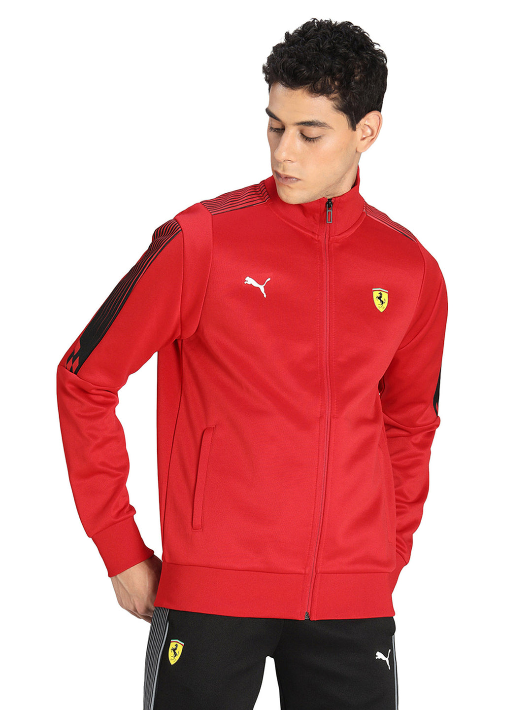 Puma Scuderia Ferrari Race T7 Men's Track Jacket - Red