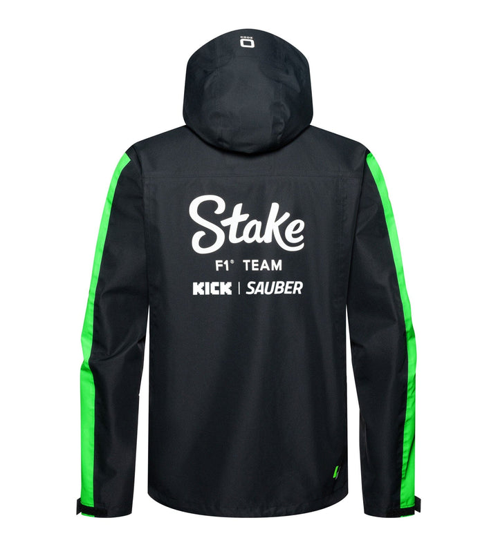 2024 Stake F1™ Team Kick Sauber Men's Rain Jacket - Black